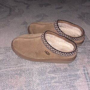 UGG Tan Suede Slippers